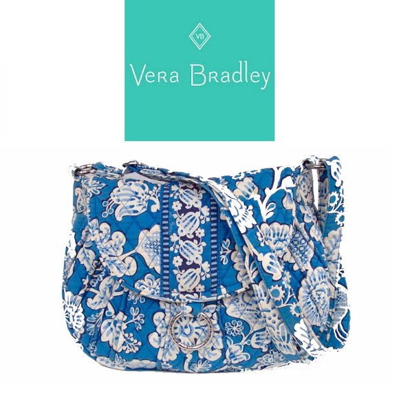 Vera Bradley Handbags - Blue and White Vera Bradely Purse